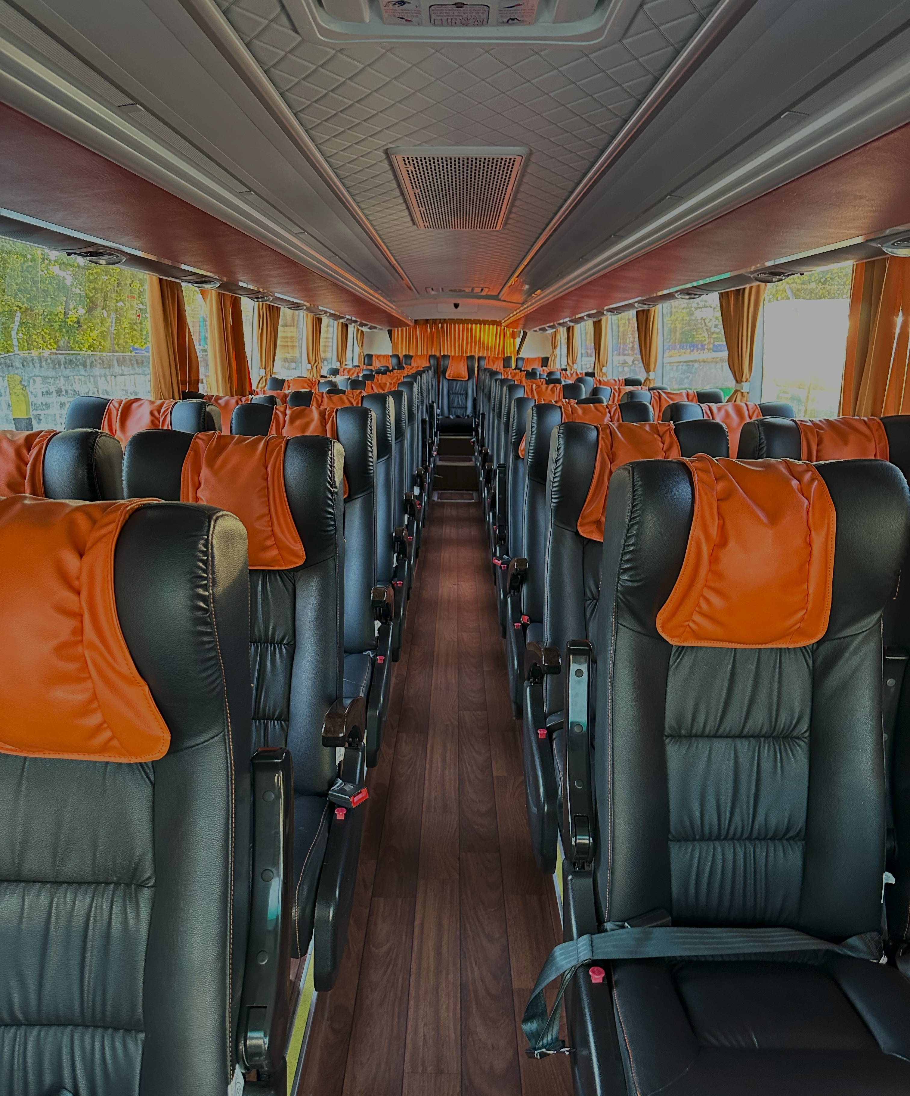 VIP Bus Interior