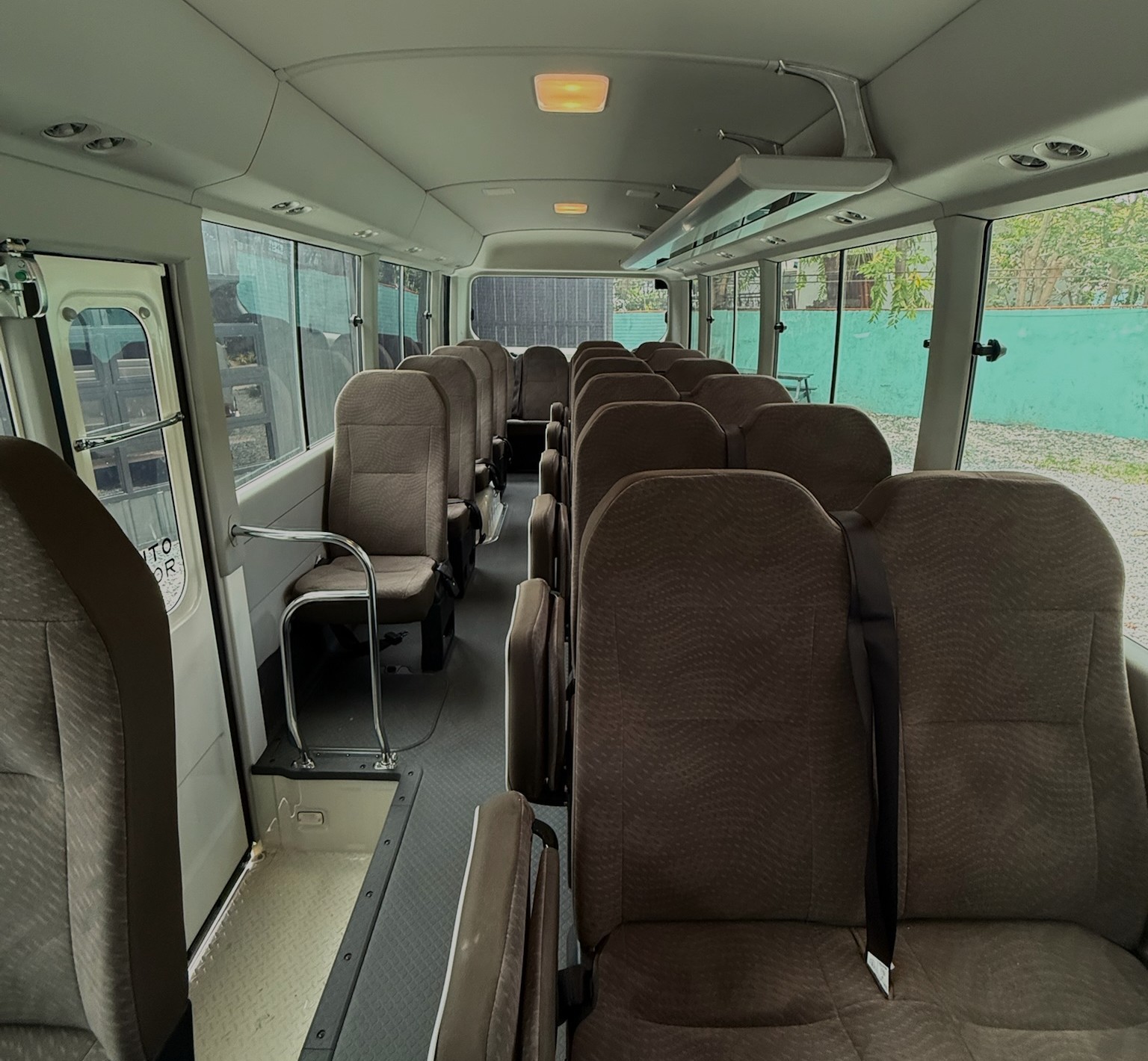 Toyota Coaster Interior